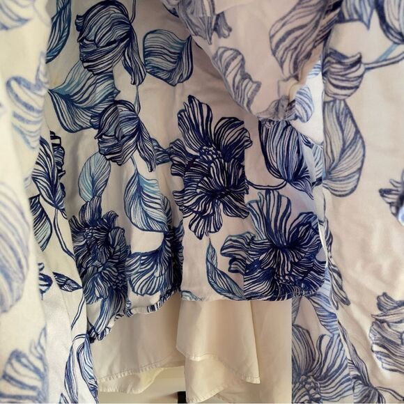 Stylestalker Womens Magnolia Floral Mini Dress Size XS Open Back Layered Flutter - Picture 3 of 12